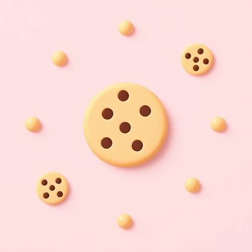 Icono de una cookie, representando la política de cookies.